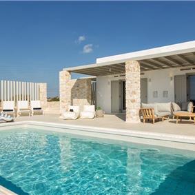 5 bedroom villa with pool near Aliki, Paros, sleeps 10